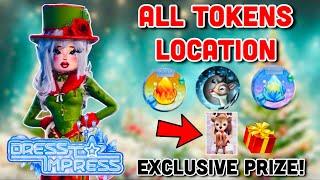 ALL TOKENS LOCATION IN DTI (Roblox event) *GET THIS NEW SECRET PRIZE* 