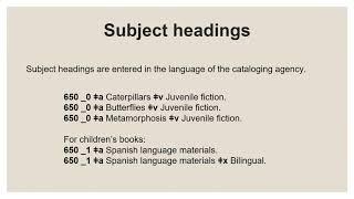 Online with the CMC: Language, Idioma, Sprache, La Langue: Cataloging Foreign Language Materials