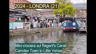 2024 - LONDRA (21) - Mini-crociera sul Regent's Canal - Camden Town to Little Venice