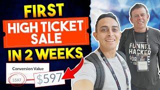 Dad Gets First High Ticket Affiliate Marketing Sale In 2 Weeks Using Funnel Freedom