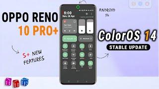 Oppo Reno 10 Pro Plus New Update | ColorOS 14 Full Review | Reno 10 New Update Features| Android 14