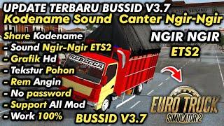 OBB KODENAME SOUND CANTER NGIR NGIR REAL ETS2 GRAFIK HD NO PW || BUSSID V3.7