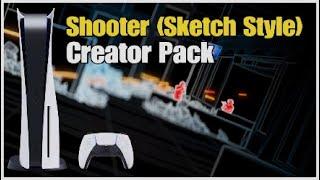 [NEW] ShareFactory Studio Creator Pack Shooter (Sketch Style) - PS5