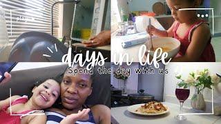 Silent Vlog |days in life of a sahm |cook with me|bwwm interracial couple
