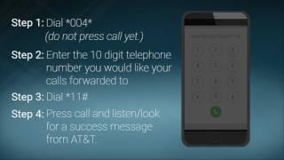 How To Set Up Conditional Call Forwarding - AT&T