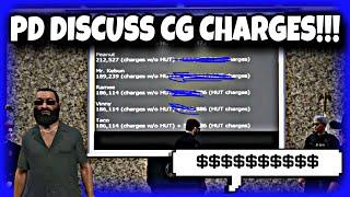 PD discuss CG $750,000 Fine | Chang Gang | NoPixel 4.0 GTA RP | NoPixel Clips