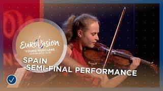 Sara Valencia - Spain - Semi-Final Performance - Eurovision Young Musicians 2018