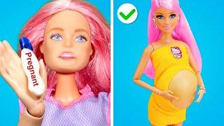 Barbie est enceinte! POUPÉES RICHES & FAUCHÉES || Incroyables Outils et Bricolages de Gotcha! Viral