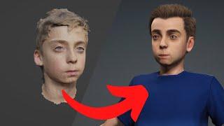 Turn 3D scans into 3D ANIMATED Avatars - Character Creator Headshot 2.0