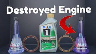 I can't believe what Mobil1 & Zmax engine formula did to my engine!