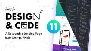 11 - Coding the Footer & Fixes | Design & Code Series