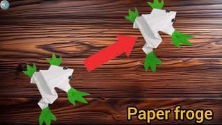 Origami Jumping Paper Frog | Fun & Easy Origami