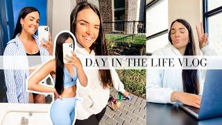DAILY VLOG || Workout, Wellness, Work Day!