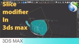 Slice modifier Autodesk 3Ds Max tutorial