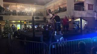 James Bentley vs Big Fn Joe Wrestling king of castle tournament round 1