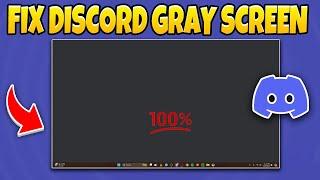 How To Fix Discord Gray Screen 2024 [Easy]