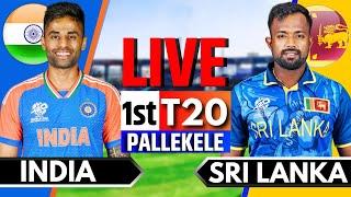 India vs Sri Lanka, 1st T20 | Live Cricket Match Today | IND vs SL Live Match Today | IND vs SL