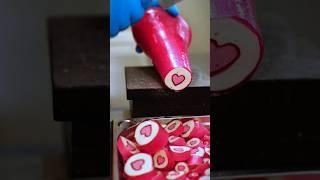 Creating 1 Million  Hearts with Hard Candies - Discover the Magic!