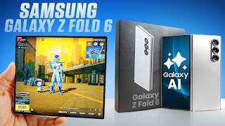 FASTEST FOLD Phone Samsung Z Fold 6 AI + BGMI 90 FPS