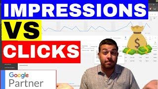 Impressions vs Clicks - Google Adwords Tutorial  ️️