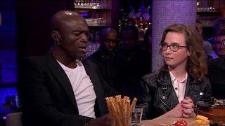 Violiste Kim roert Seal bijna tot tranen - RTL LATE NIGHT