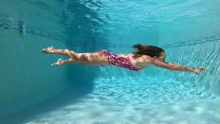 Carla Underwater Summer Swimming