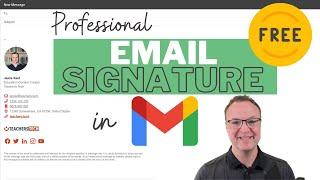 Gmail - Make a Professional Email Signature for FREE!