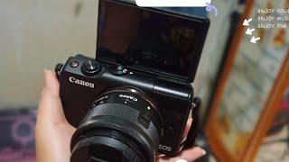 unboxing Camera canon EOS M100 di tahun 2021