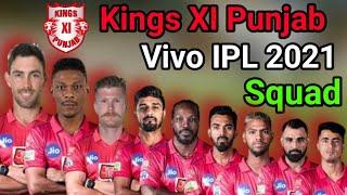 kxip squad 2021 | kings xi punjab new squad 2021 | kings xi punjab | kxip ipl 2021 | ipl 2021