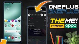 OnePlus Theme Theme For Realme And Oppo | oxygen os 11  Theme For realme UI