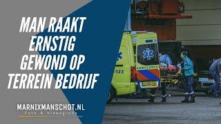 Man raakt ernstig gewond bij ongeval bij bedrijf in Amersfoort | Marnix Manschot Foto en videografie