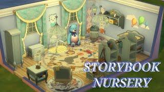 Building A Storybook Nursery In Sims 4 | No Commentary