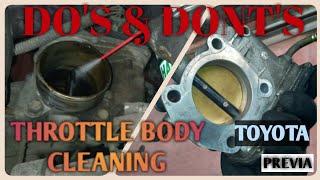 DO'S and DONT'S sa pag lilinis NG throttle body. Maaring masira Ang Makina mo. Alamin!