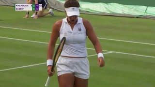 Rebeka Masarova  Vs Mayar Sherif  WTA Wimbledon Live Tennis