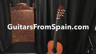 Guitar Expert Eduardo Macadar  demonstrate and review the Francisco Esteve 7SR Classical Guitar