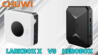 Chuwi HeroBox vs LarkBox X ¿Cuál es mejor? ¿Con cuál te quedarías?