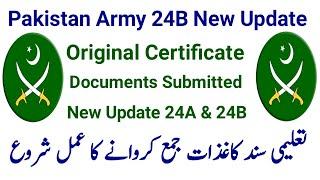 Pakistan Army New Update 2024 | Pakistan Army Medical Test 24B | Pak Army Call Letter Update 2024