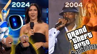 Game Awards 2024 vs 2004 (comparison)