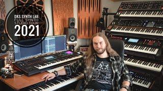 DKS SYNTH LAB Full Studio Tour 2021 | Synthesizers & Gear (Eng Subtitles)