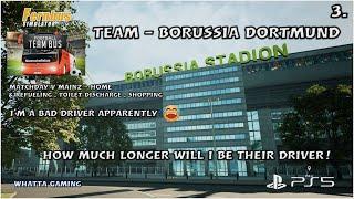 Fernbus Simulator -PS5 - FOOTBALL TEAM BUS - - Team Borussia Dortmund - Apparently I'm a bad Driver