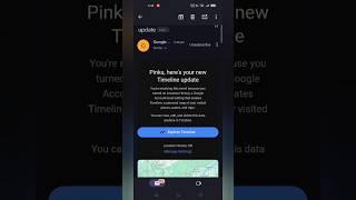 Google Timeline Emails ko turn off kaise kare #shortsfeed #googlemaps