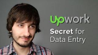 Upwork how to get more jobs in data entry