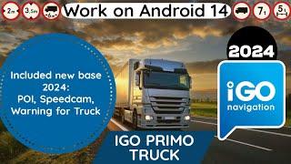 IGO PRIMO TRUCK navigation and Car! Europe & England. Android 14. New Map 2023 Q4! Download 