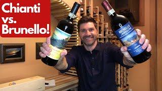 Tasting Sangiovese: Chianti vs Brunello and What's "Super Tuscan" wine? Wine #39 of 52