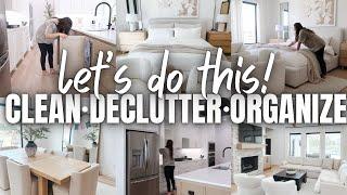 *NEW* CLEAN + DECLUTTER + ORGANIZE | DECLUTTER + ORGANIZE WITH ME 2024 | HOUSE CLEANING MOTIVATION