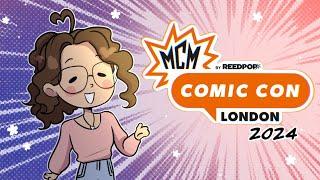 MCM london 2024 | artist alley vlog