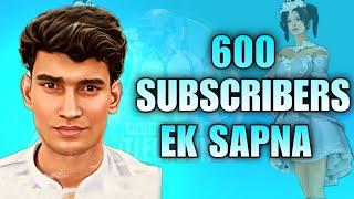 EK SAPNA 600 SUBSCRIBERS  | AAJ CONQUEROR DONE | BGMI LIVE STREAM