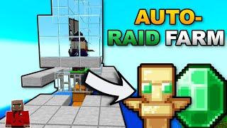 AUTOMATISCHE RAID FARM in Minecraft bauen! [1.20 Java]