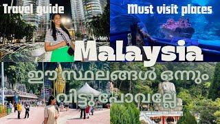 Malaysia പോകുന്നതിന് മുമ്പ് ഈ വീഡിയോ കണ്ടുനോക്കു Must visit places #youtuber #malaysia #mallu