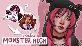 Monster High Dolls as Sims ️ | Sims 4 Create a Sim